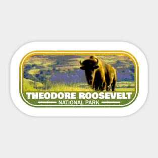 Theodore Roosevelt National Park, America Sticker